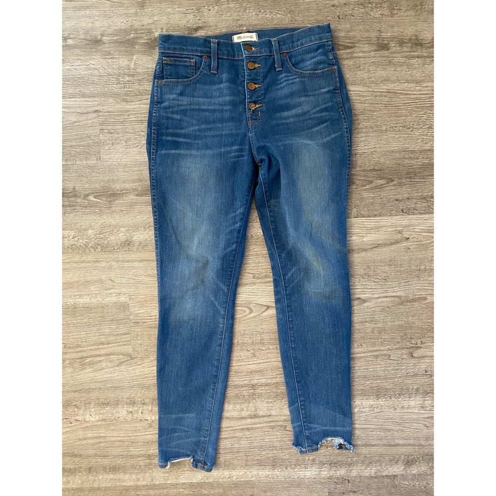 10” high-rise skinny jean